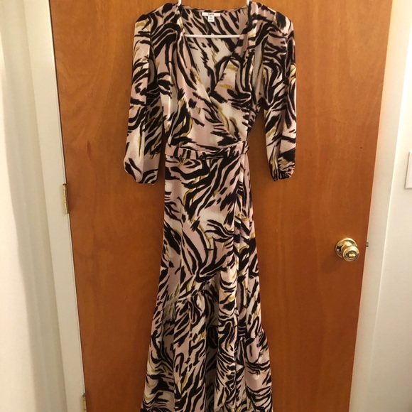 NWOT Bar III Maxi Wrap Dress - Size XXS - Picture 2 of 7